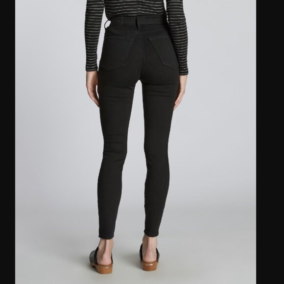 Everlane The Way-High Skinny Jean Crop in Black - Picture 3 of 12